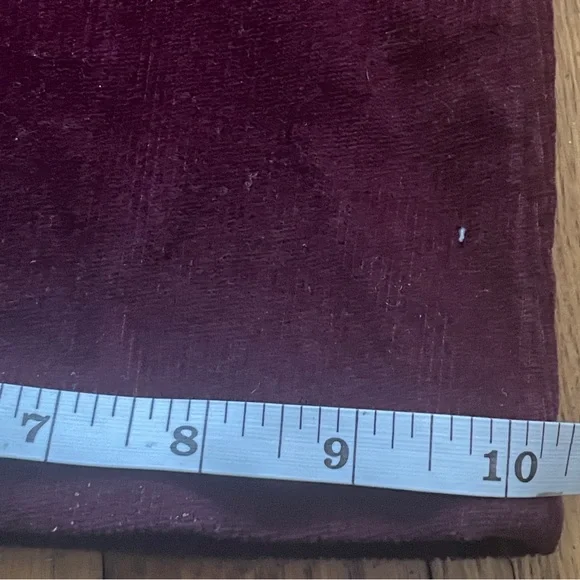 Levi's Ribcage Flare Wide Leg Cordoroy Pants High Rise Cowgirl Shiraz maroon 28 - Picture 16 of 16